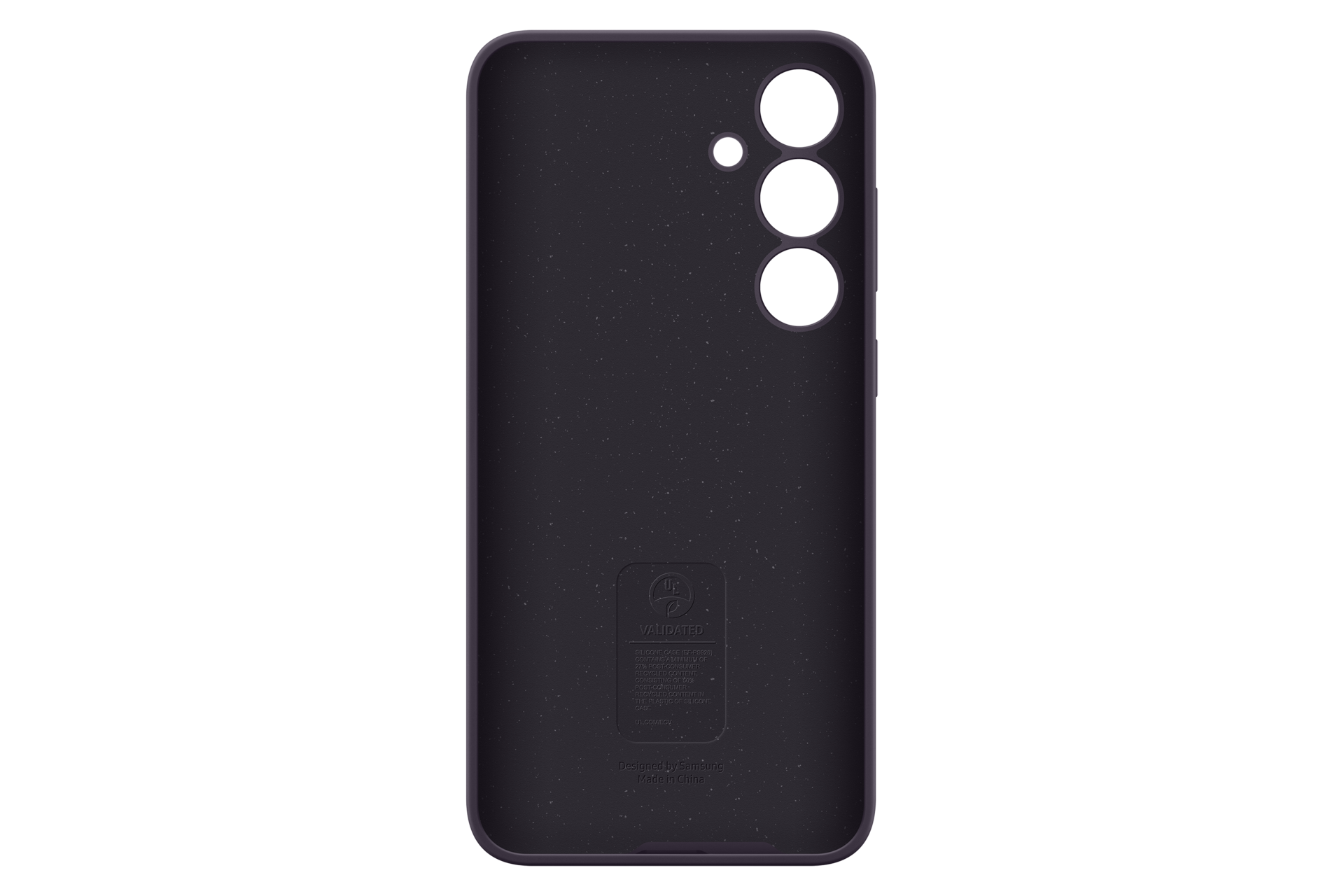 Galaxy S24+ Silicone Case Back Dark Violet 