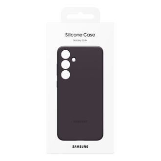 Galaxy S24+ Silicone Case Package Dark Violet 