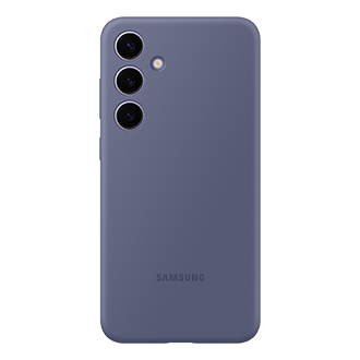 Galaxy S24+ Silicone Case Front Violet 