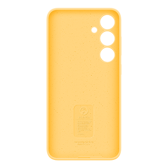 Galaxy S24+ Silicone Case Back Yellow 