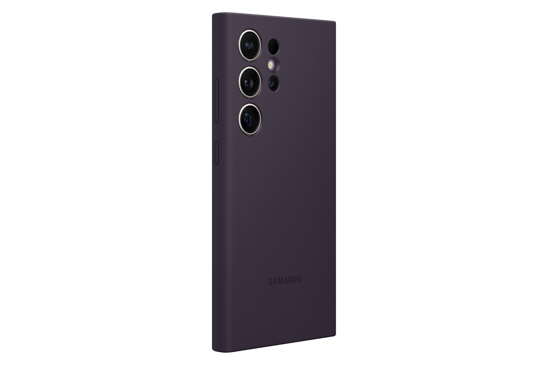 Galaxy S24 Ultra Silicone Case Dynamic Dark Violet 