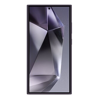 Galaxy S24 Ultra Silicone Case Back Dark Violet 