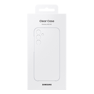 Galaxy A25 5G Clear Case Package Transparent 