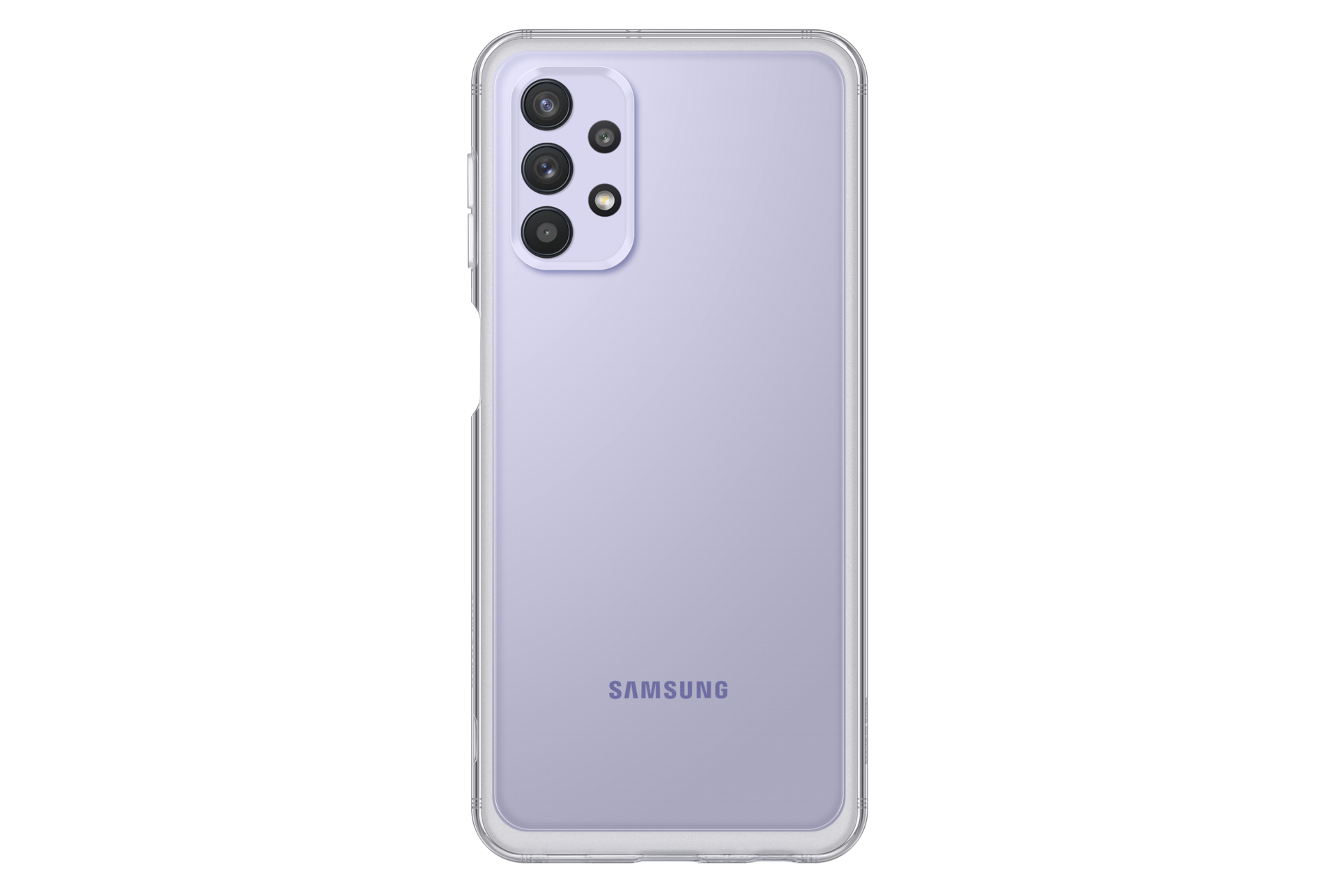 Galaxy A32 5G Soft clear cover transparent Samsung Norge