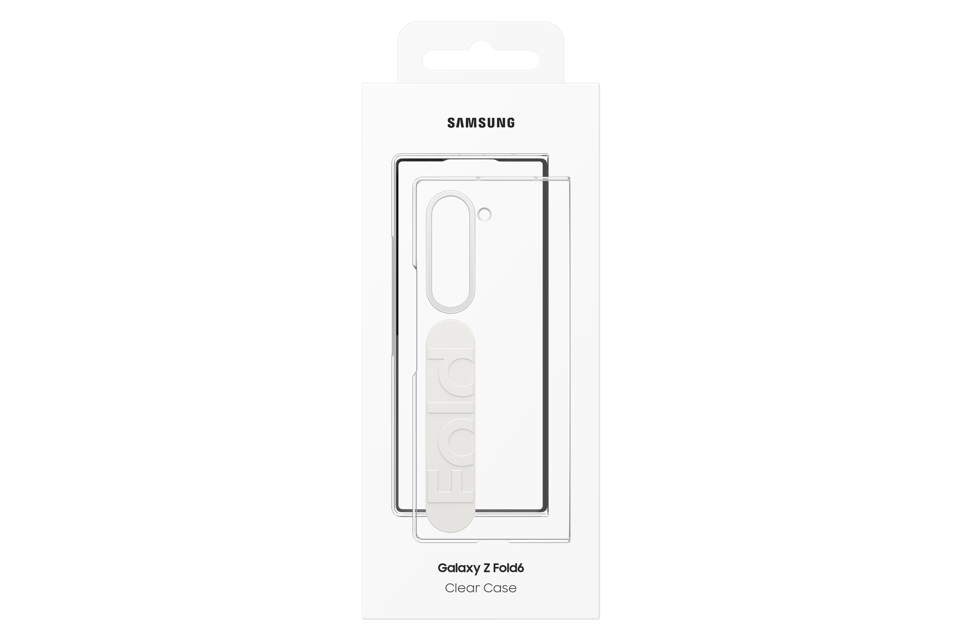 Galaxy Z Fold6 Clear Case Package Transparent 