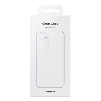 Galaxy S23 FE Clear Case Package Transparent 