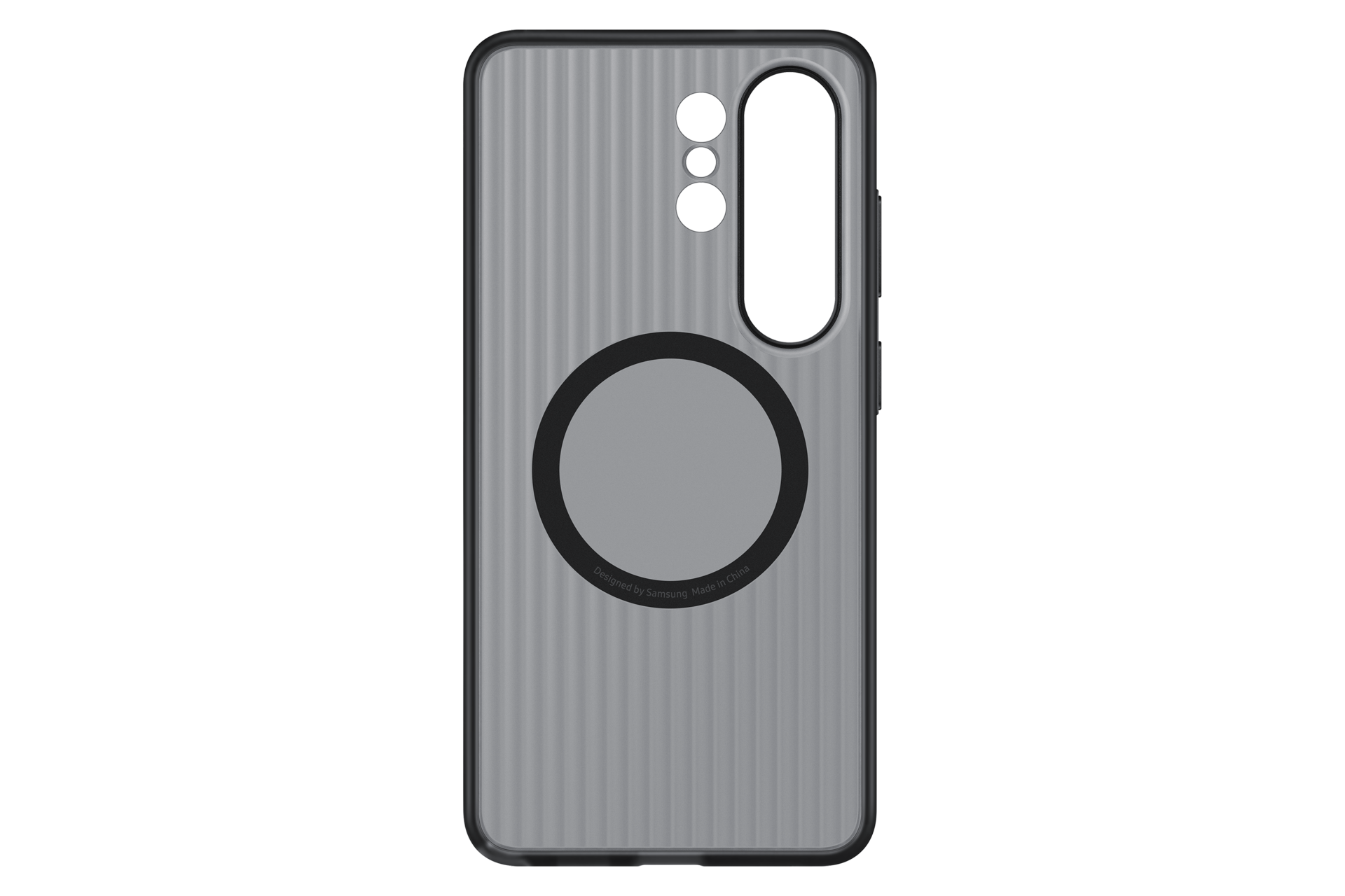 Galaxy S26 Ultra Rugged Magnet Case Back Black 