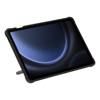 Galaxy Tab S9 FE Outdoor Cover Standing2 Black 