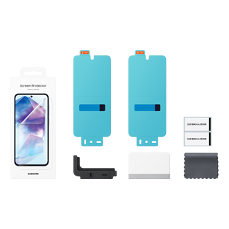 Galaxy A55 5G Screen Protector Set-Cut Transparent 