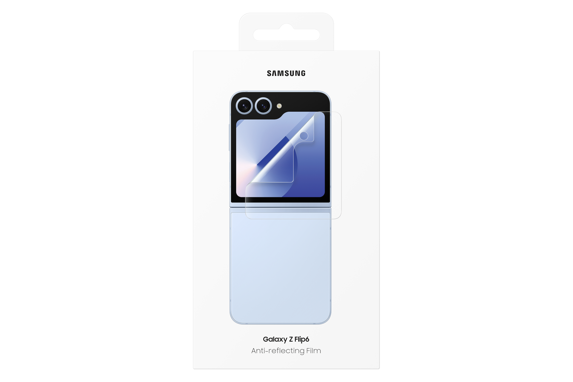 Anti-reflecting Film for Galaxy Z Flip7 FE, Z Flip6 Package Transparent 