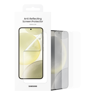 Galaxy S24 Anti-Reflecting Screen Protector Front Transparent 