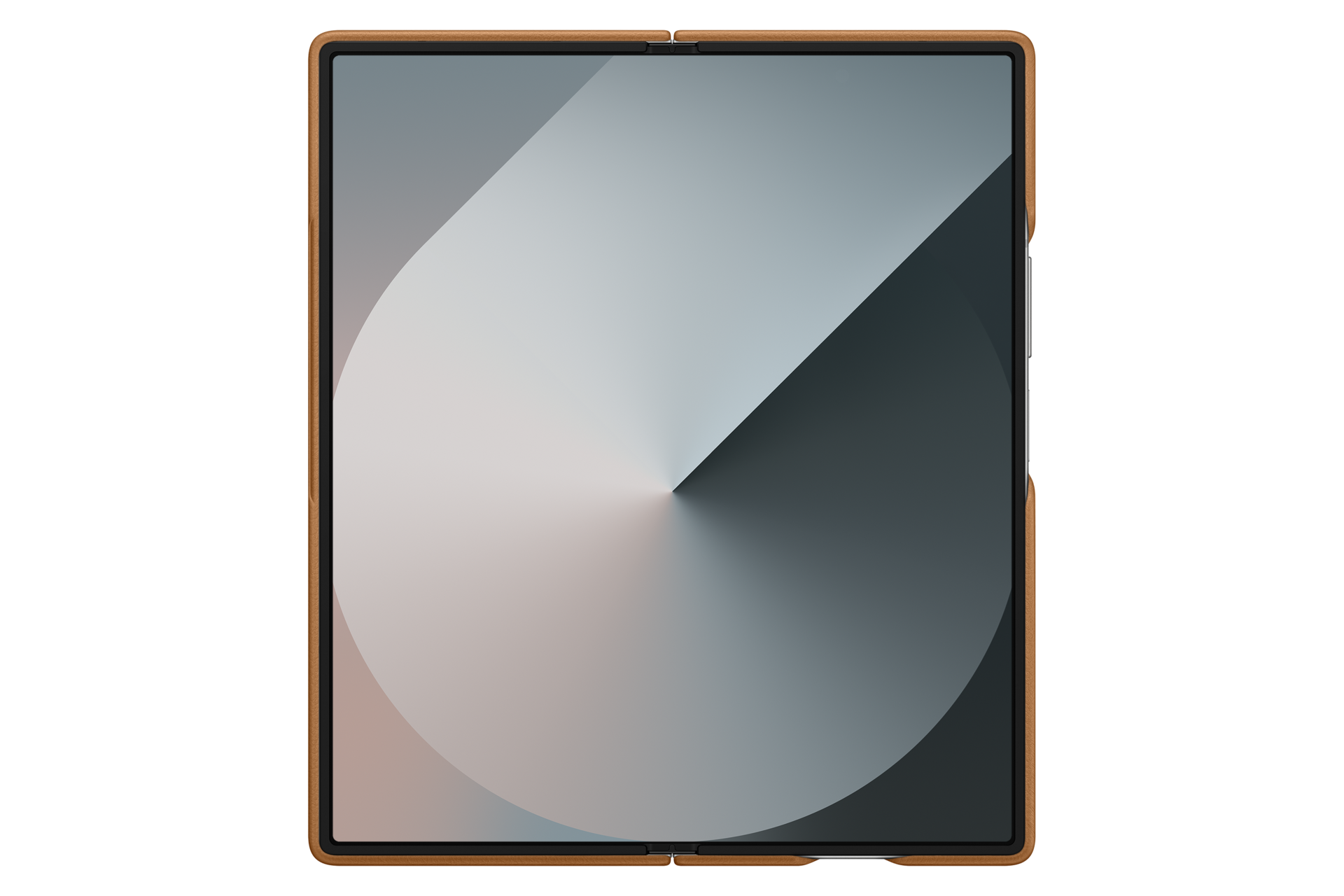 Galaxy Z Fold6 Kindsuit Case Back Tan 