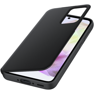 Galaxy A35 5G Smart View Wallet Case Dynamic Black 