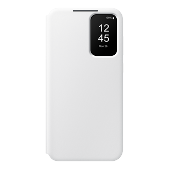 Galaxy A35 5G Smart View Wallet Case Front White 
