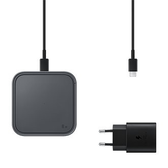 Super Fast Wireless Charger incl. Cable Top2 Dark Gray 