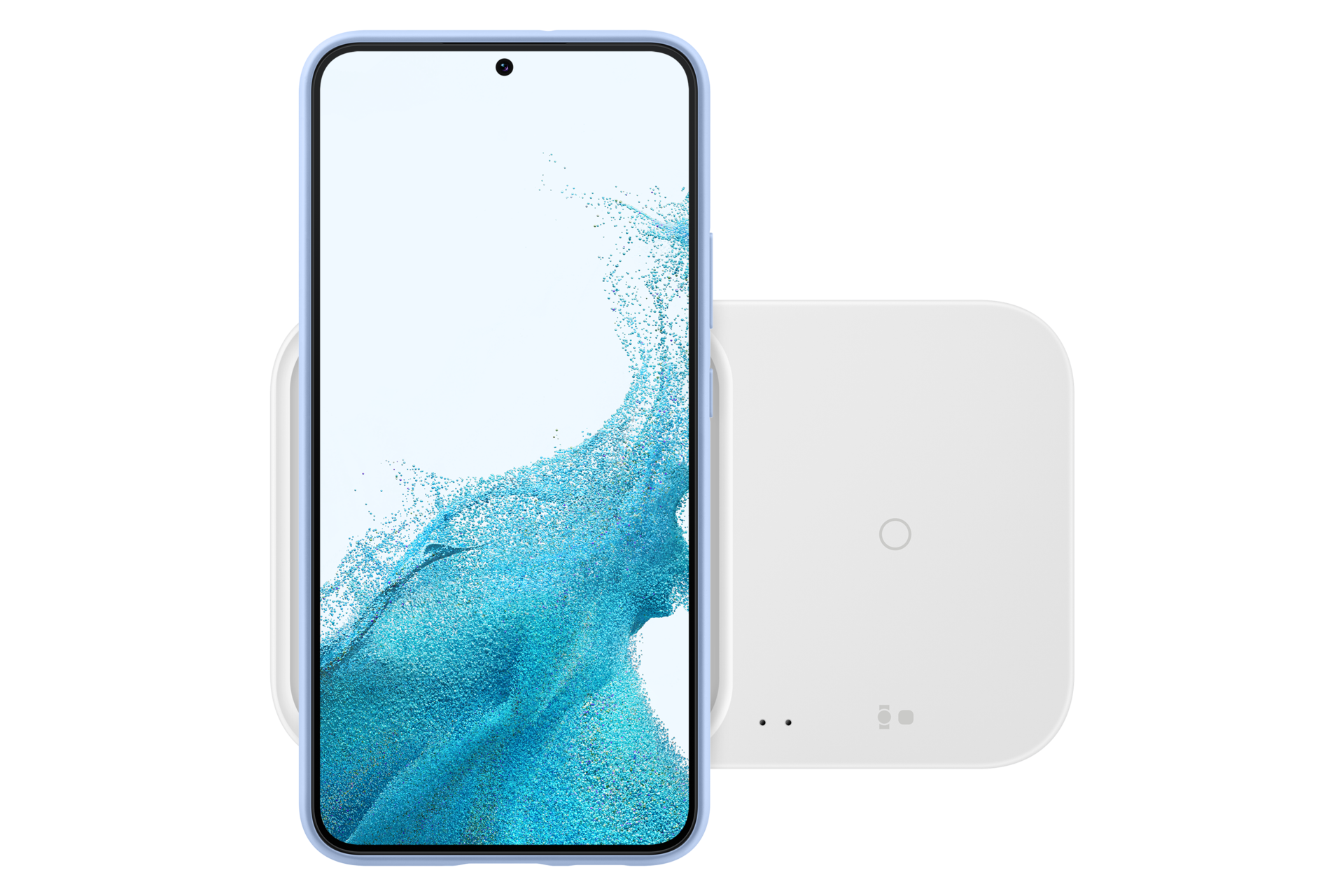 Super Fast Wireless Charger Duo incl. cable Top White 