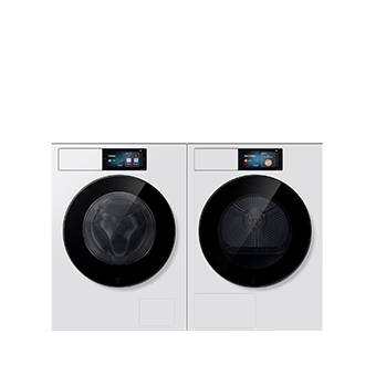 Tørketrommel AI Home 9 kg og Vaskemaskin AI Home 9 kg White