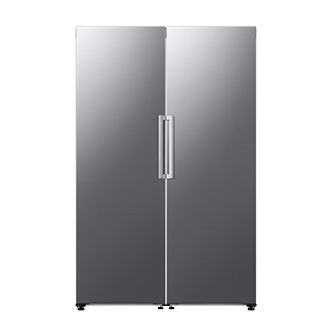 Frysere One Door Full-Flex 186 cm og Kjøleskap One Door AI Precise Cooling 186 cm Silver