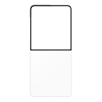 Galaxy Z Flip8 Clear Case Front3 Transparent 