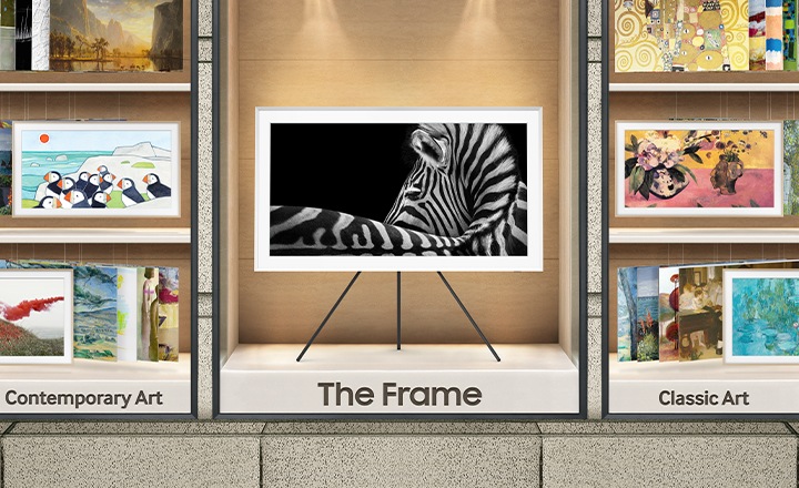 50" The Frame Smart 4K TV (2021) | Samsung Norge
