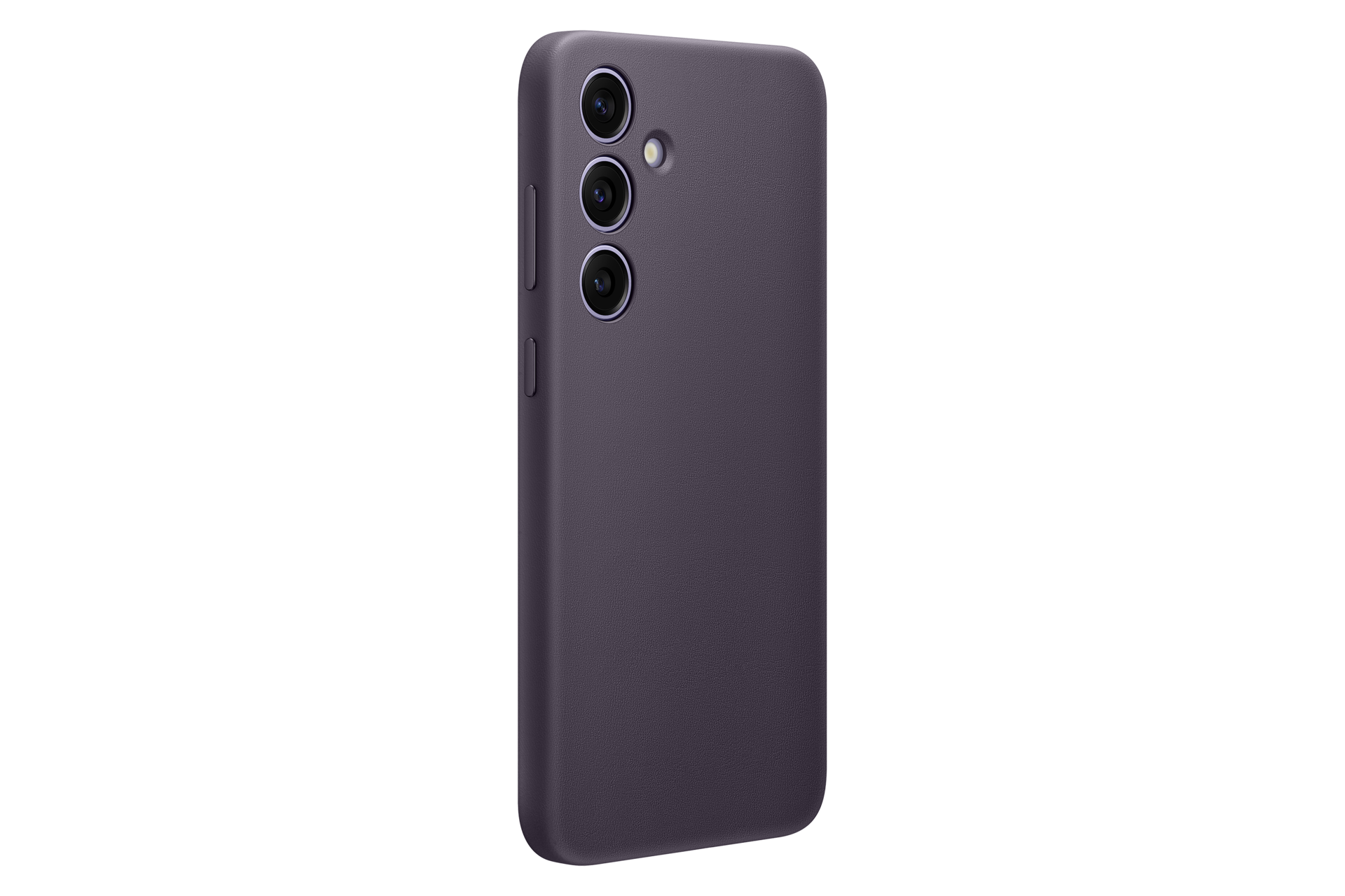 Galaxy S24+ Vegan Leather Case Dynamic Dark Violet 