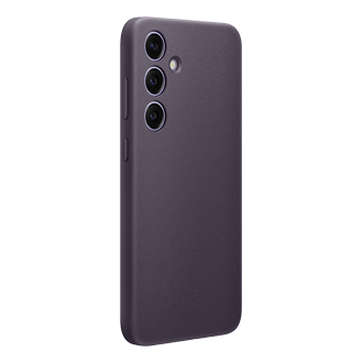 Galaxy S24+ Vegan Leather Case Dynamic Dark Violet 