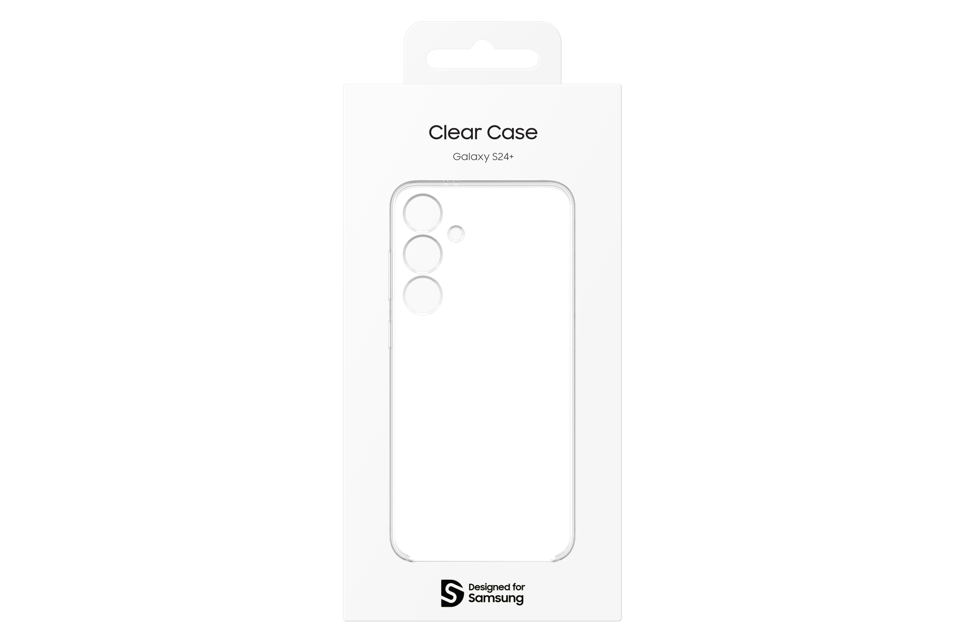 Galaxy S24+ Clear Case Package Transparent 