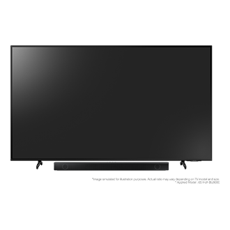 with-tv-front Black