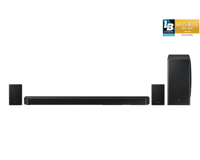 HW-Q960A 11.1.4ch Soundbar (2021) black | Samsung Norge