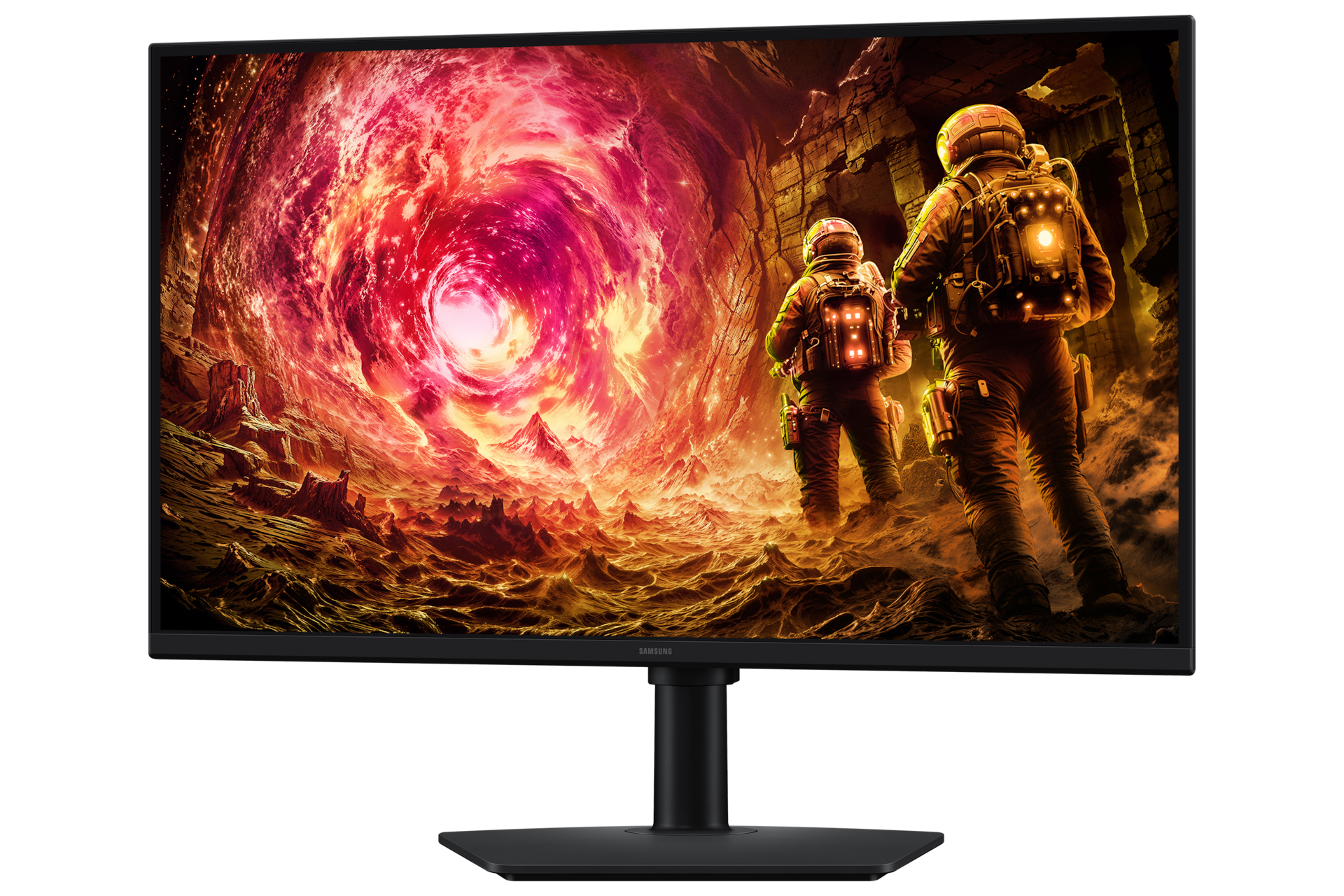 Odyssey G5 G50F QHD 180Hz Monitor  Swivel1 Black 