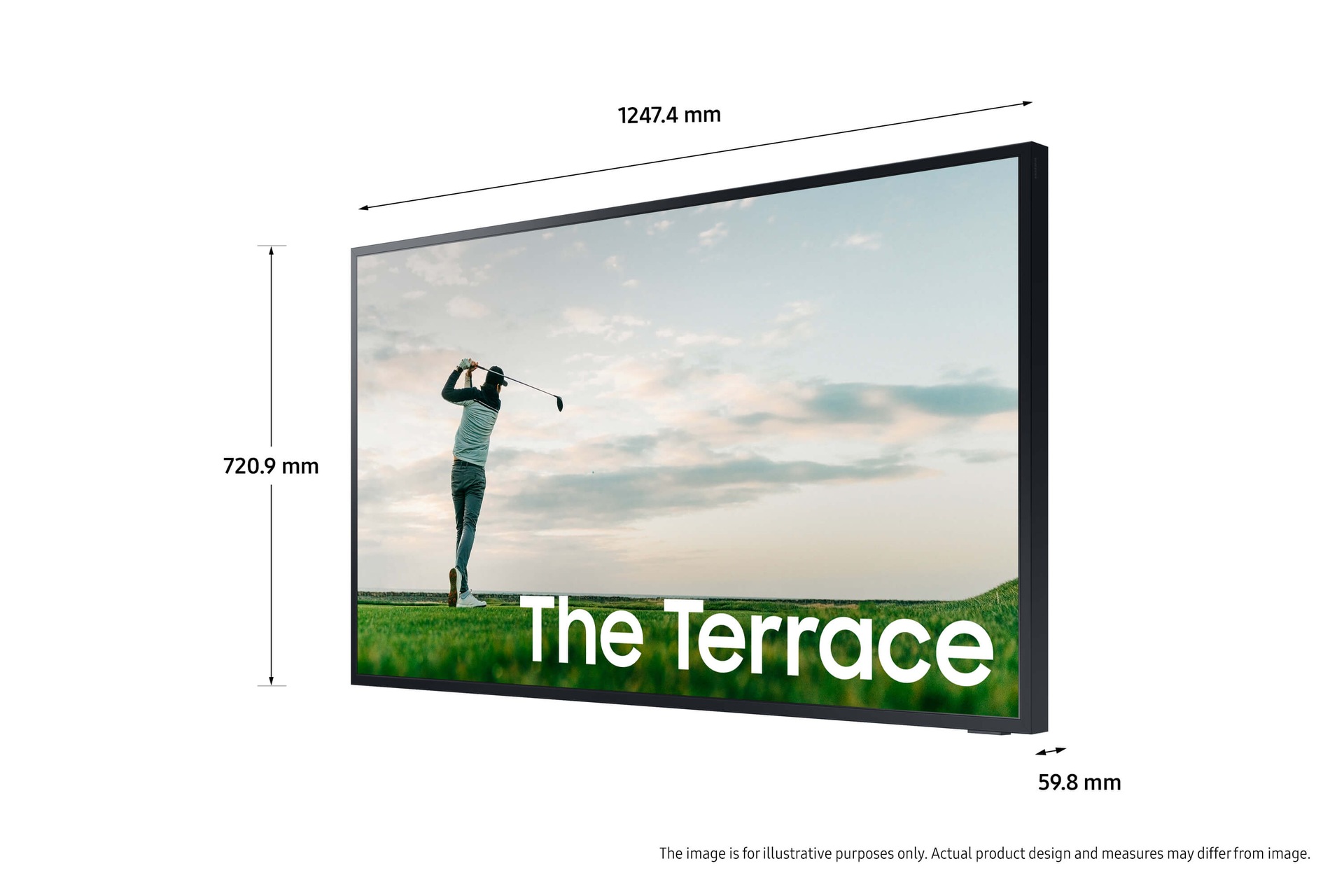 55" dimensions