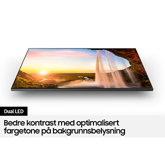 QLED TV Q60A med Dual LED viser den ekte fargetonen i bildet