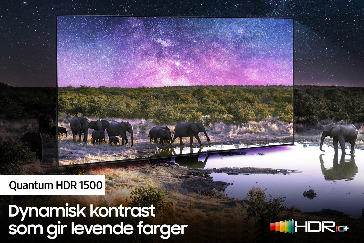 QLED TV QN85A med Quantum HDR 1500 kan oppdage flotte detaljer i bildet