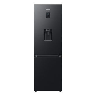Kjøle- og fryseskap AI Energy Mode 185 cm Front Black 