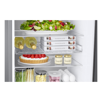 Kjøle- og fryseskap Metal Cooling 203 cm Detail-Wine-Shelf Black 