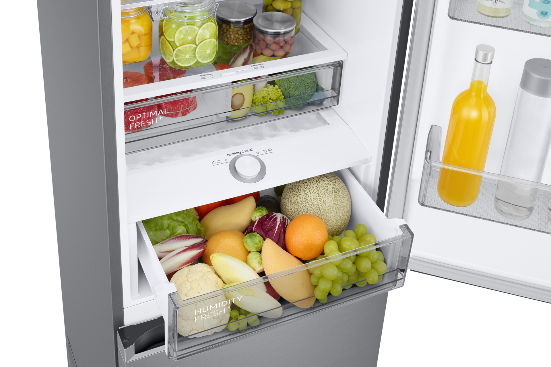Kjøle- og fryseskap Metal Cooling 203 cm Detail-2Temp-Zone3 Refined Inox 