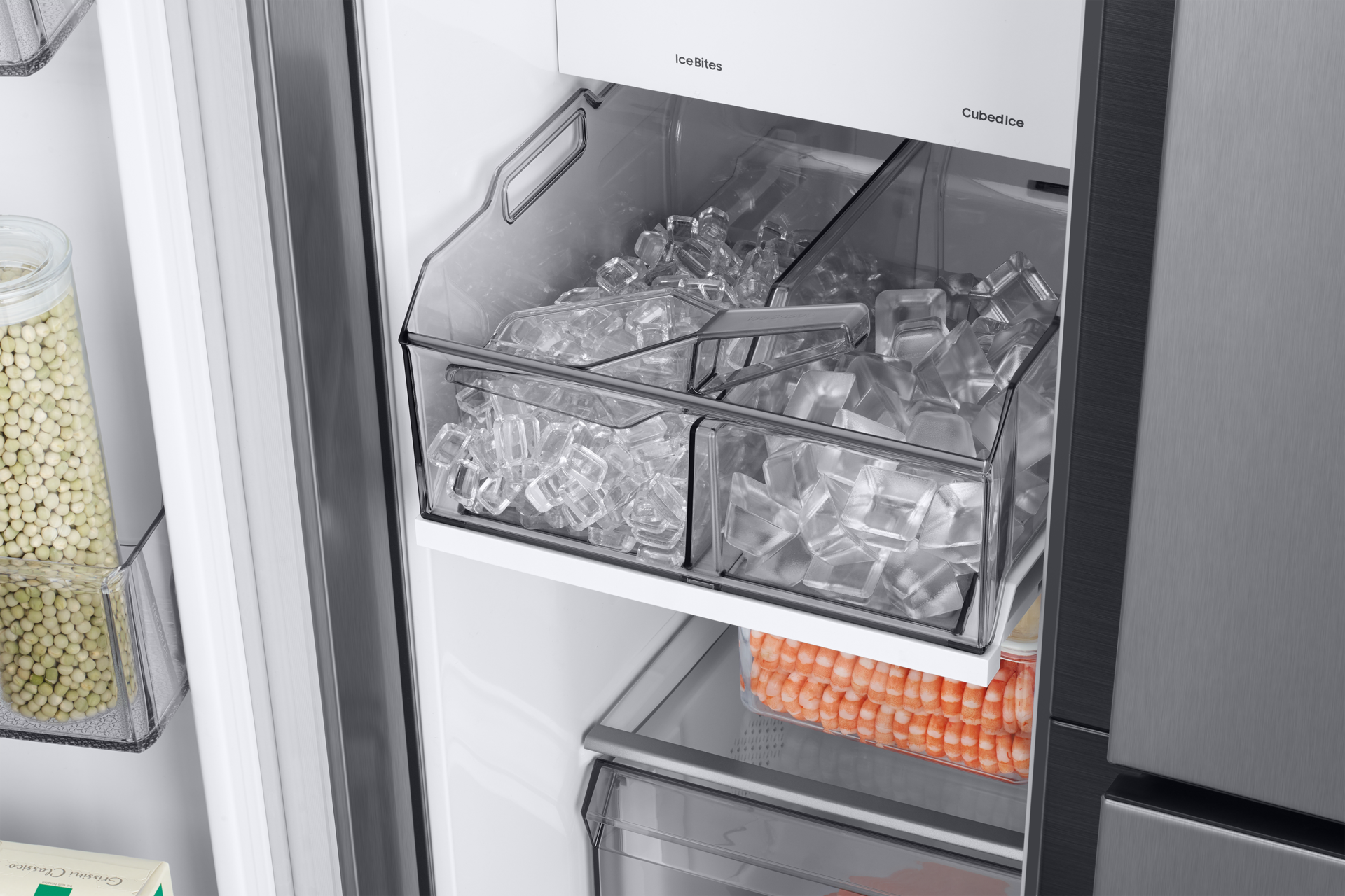 detail-dual-icemaker-with-ice Silver