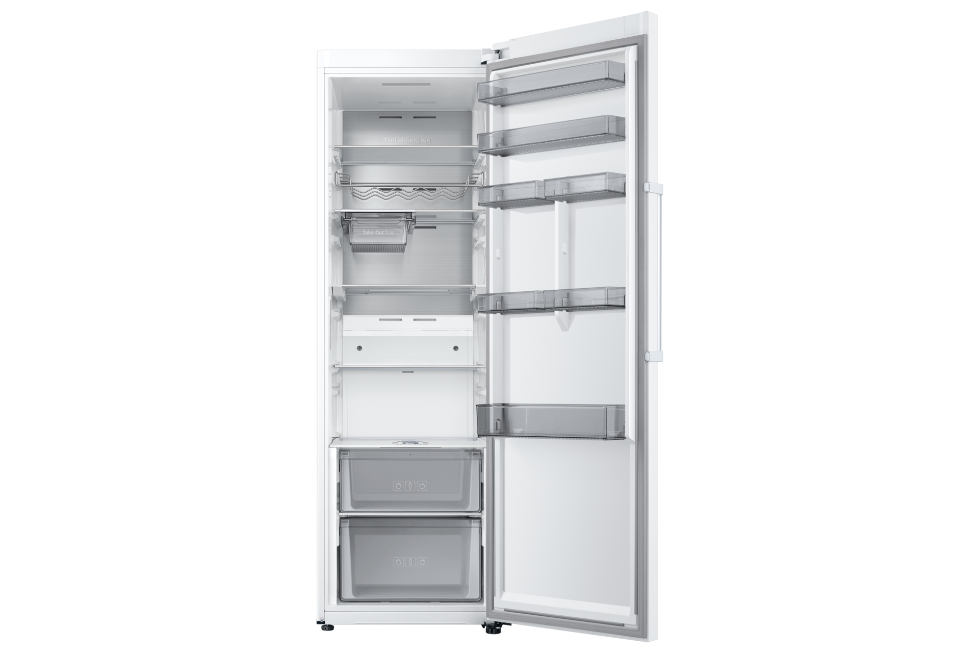 front-door-open White