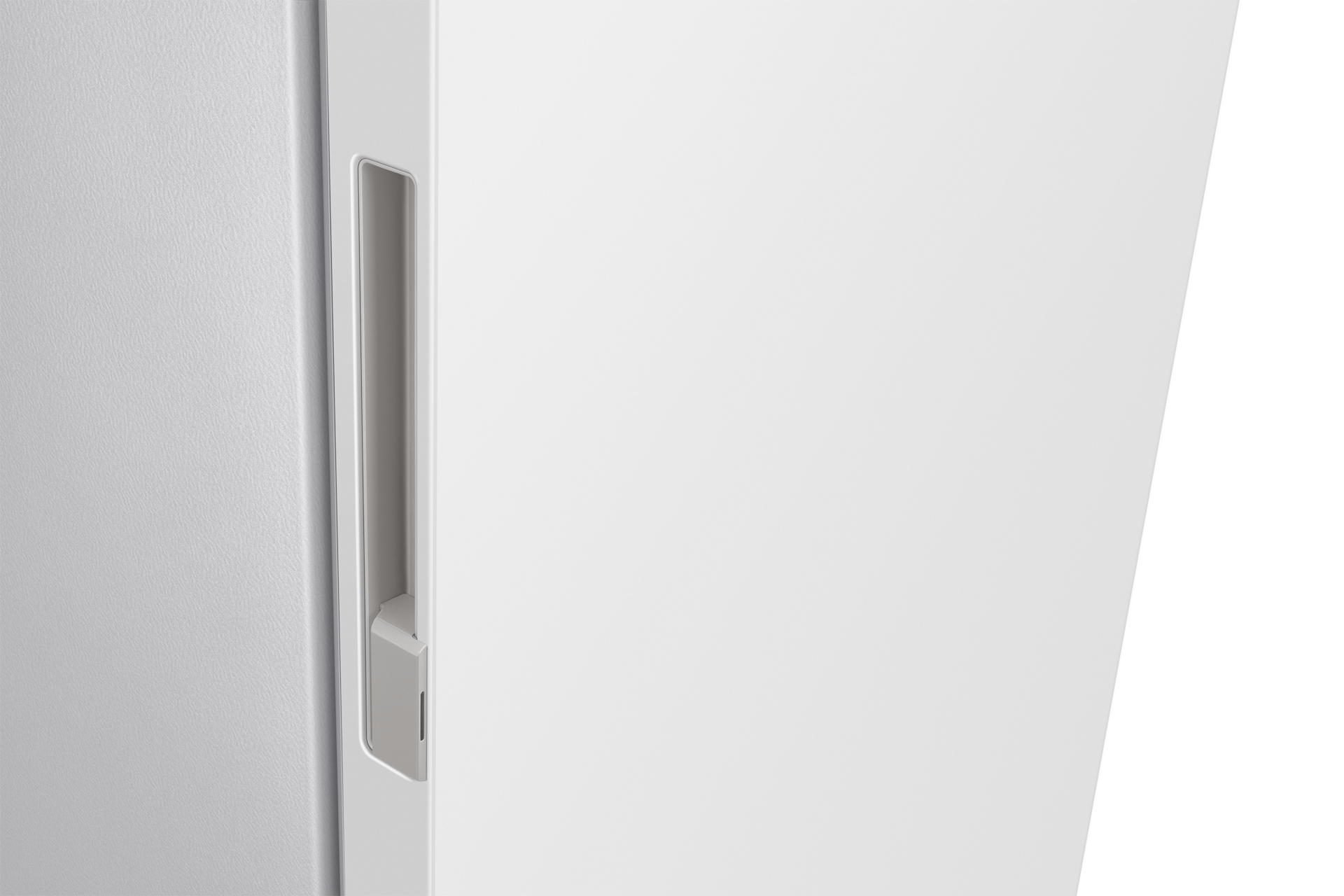 Kjøleskap One Door Auto Open Door 186cm Detail-Handle White 
