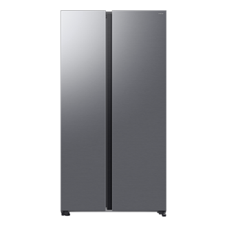Kjøleskap og fryser Side‑by‑Side AI Energy Mode 178 cm Front Silver 