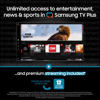 43" QLED Q7FA 4K Smart TV (2025) Black