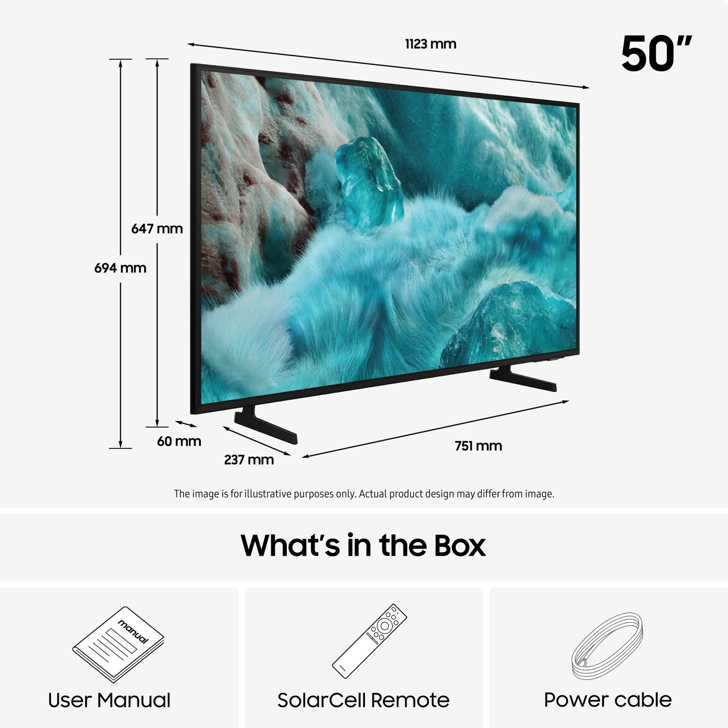 50" QLED Q7FA 4K Smart TV (2025) Black