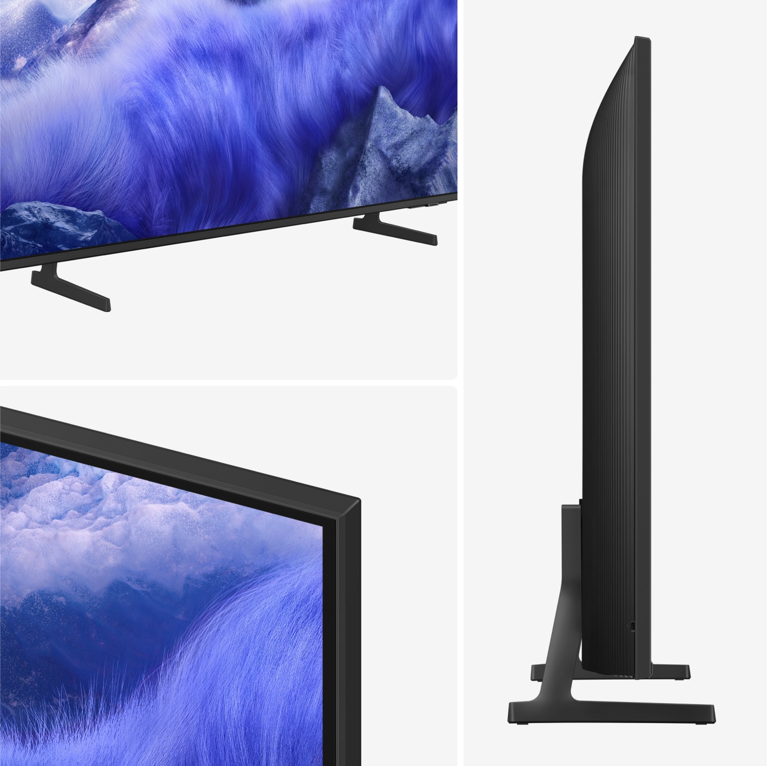 75" QLED QEF1 4K Smart TV (2025) Titanium Gray