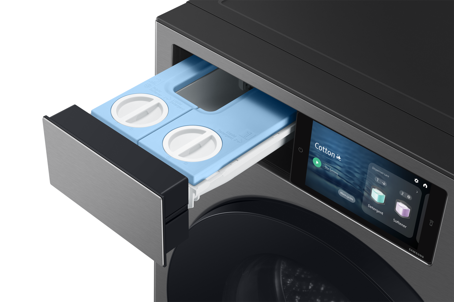 Washer AI Home 9kg Detail Silver 