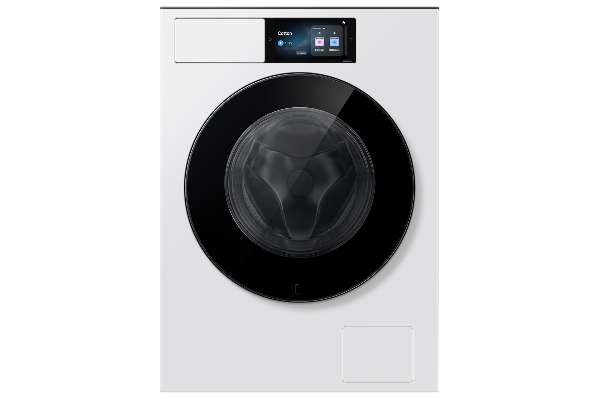 Front loading Washer A Energy Efficiency Rating and Smart Screen 9kg Front White 