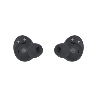Back view of the Samsung Galaxy Buds2 Pro in Graphite. Check out the specs and features at Samsung New Zealand.