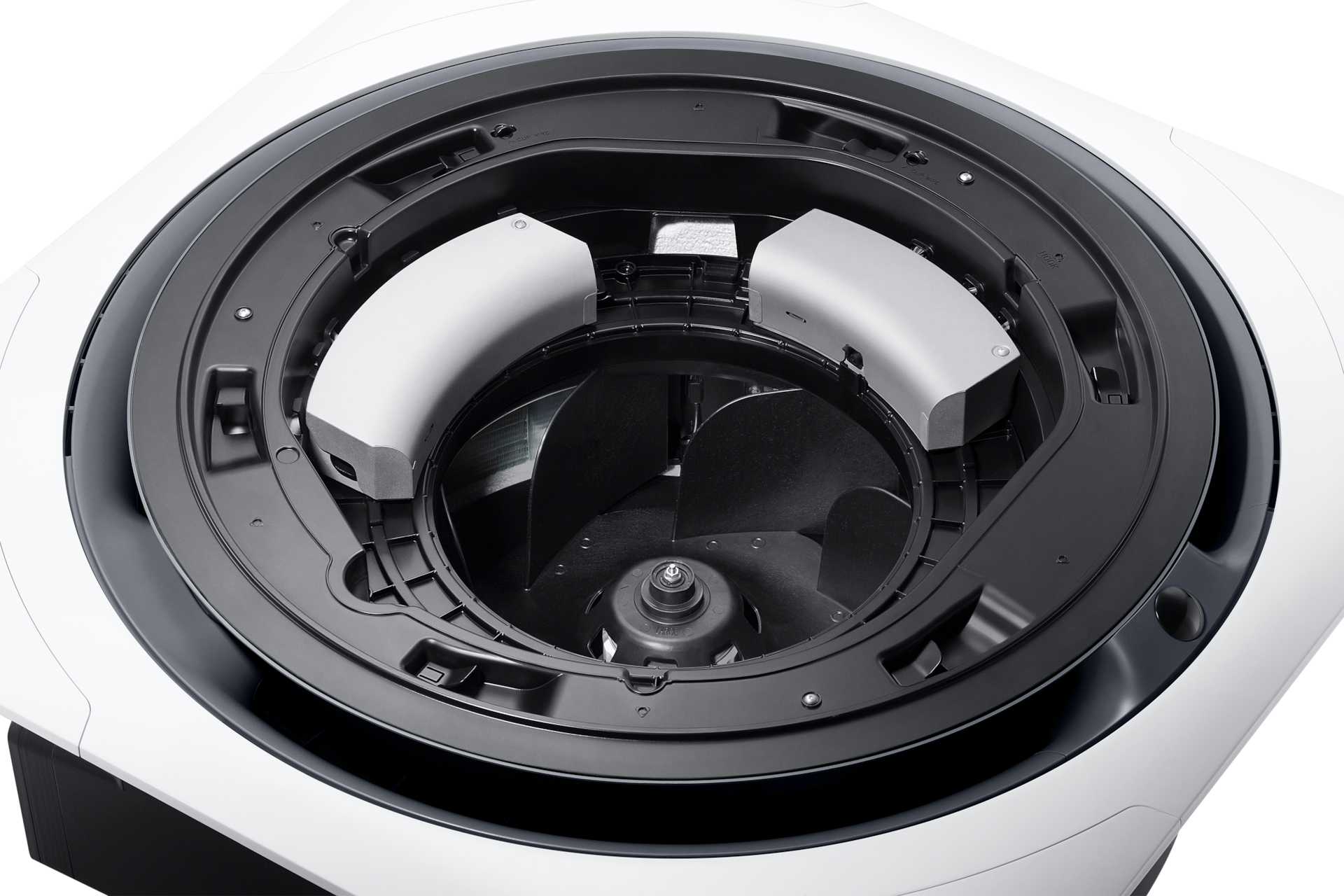 360 CST CAC with Onmidirectional outlet Detail1 White 