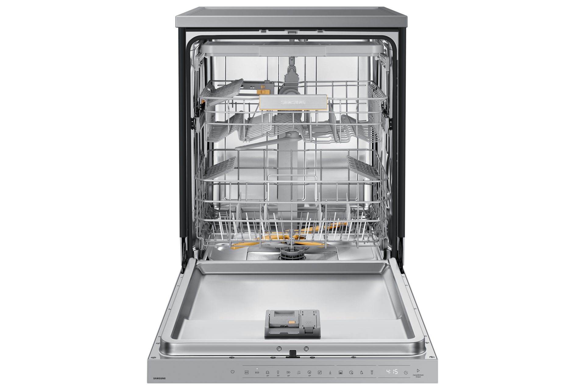 front-open2 Stainless Silver