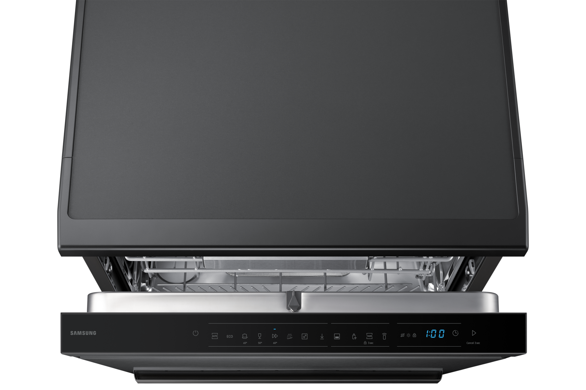 Freestanding Dishwasher AutoRelease 14 Place Setting Control-Panel Black 
