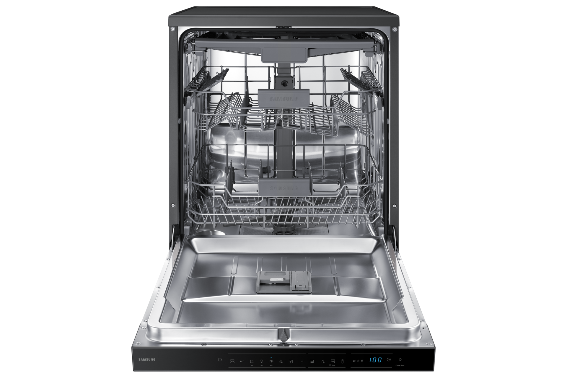 Freestanding Dishwasher AutoRelease 14 Place Setting Front-Open2 Black 